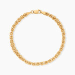 Bracelet Ravenelle Argent Dor&eacute; A L'Or 750/1000 - Bijoux sans pierre Femme | Histoire d&rsquo;Or