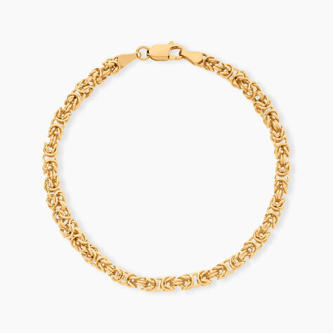 Bracelet Ravenelle Argent Dor&eacute; A L'Or 750/1000 - Bijoux sans pierre Femme | Histoire d&rsquo;Or
