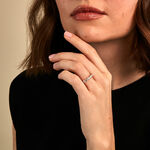 Alliance Eloisa Ld Or Jaune Diamant Synth&eacute;tique - Alliances Femme | Histoire d&rsquo;Or