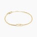 Bracelet Noema Plaqu&eacute; Or Jaune - Bracelets Femme | Histoire d&rsquo;Or