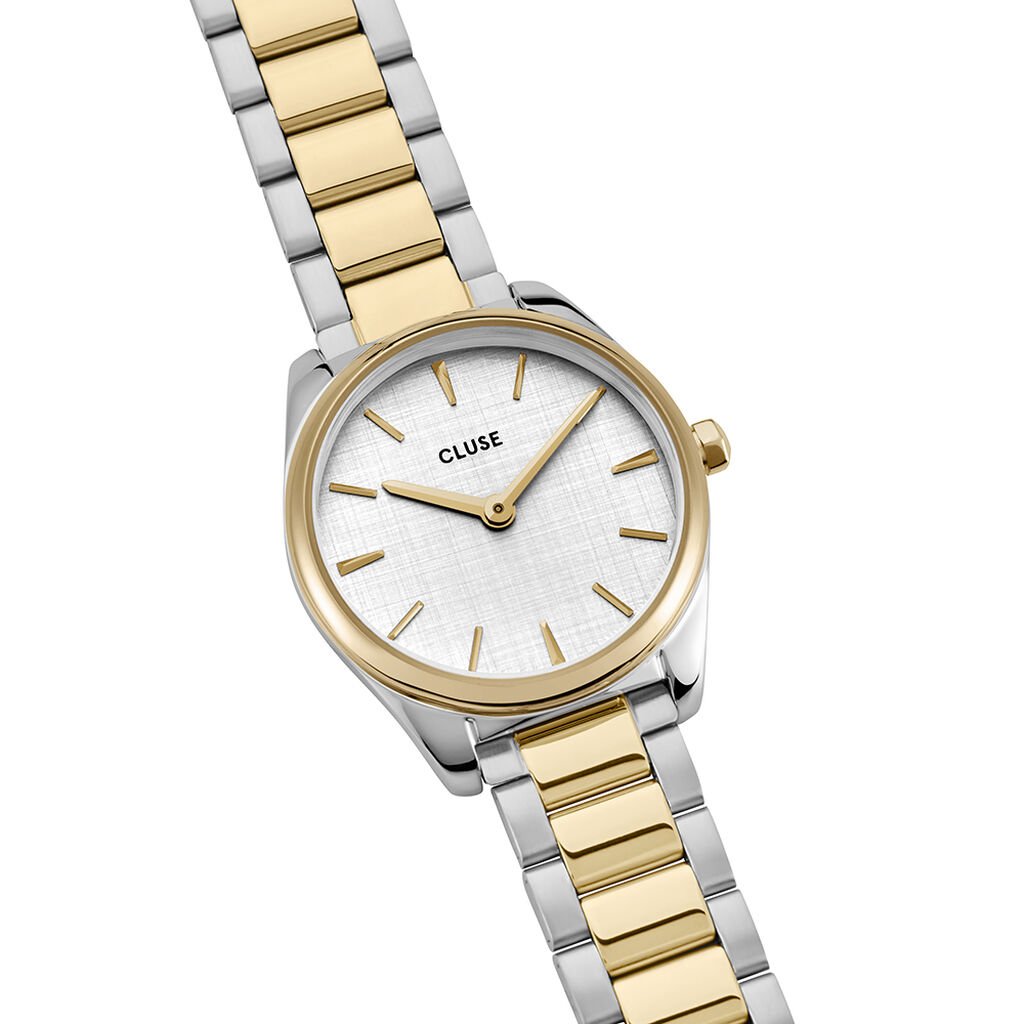 Montre Cluse Feroce Mini Argent&eacute; - Montres Femme | Histoire d&rsquo;Or