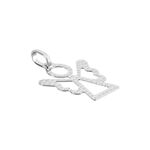 Pendentif Estrellita Ange Or Blanc - Pendentifs Communion Femme | Histoire d&rsquo;Or