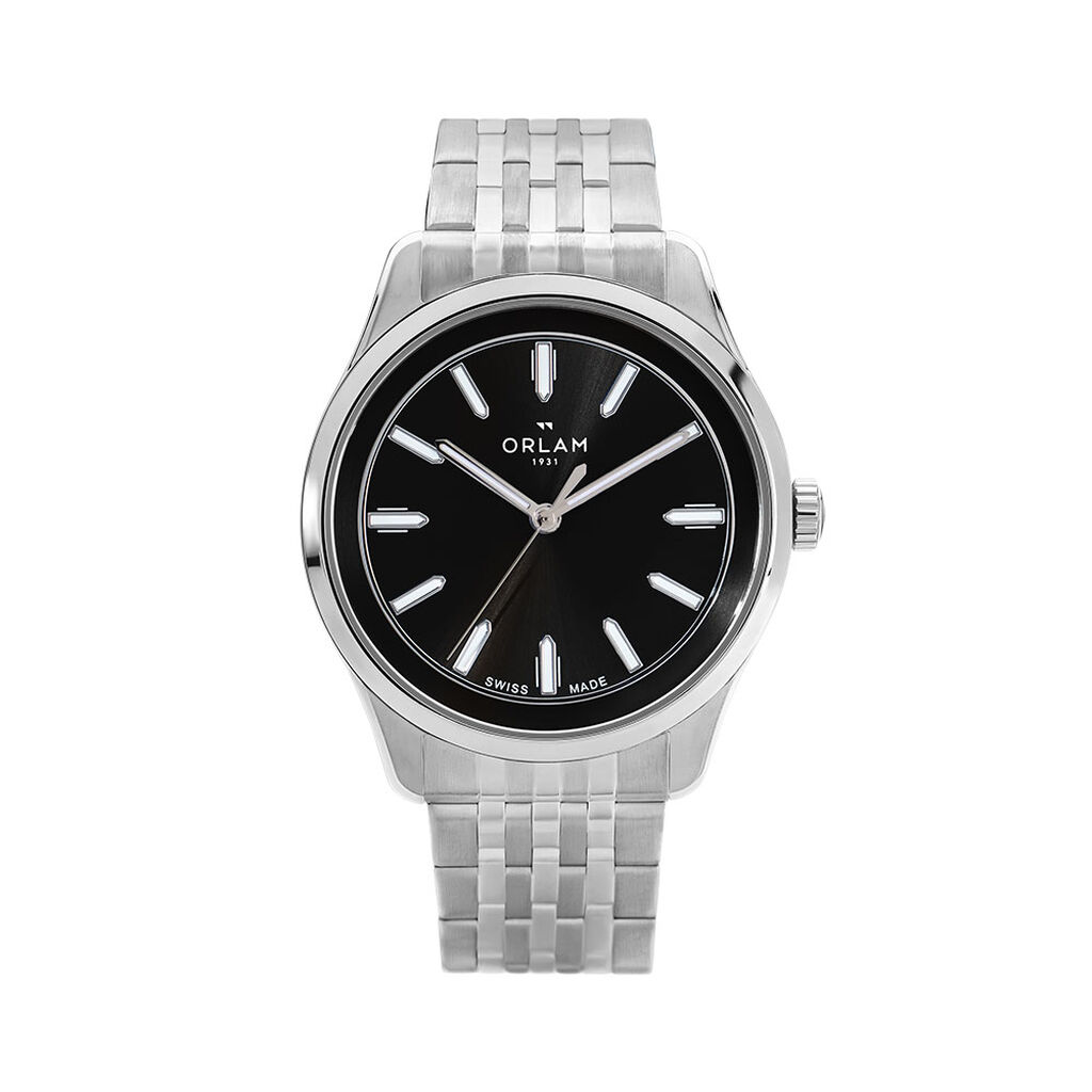 Montre Orlam Cadence Noir - Montres Homme | Histoire d&rsquo;Or