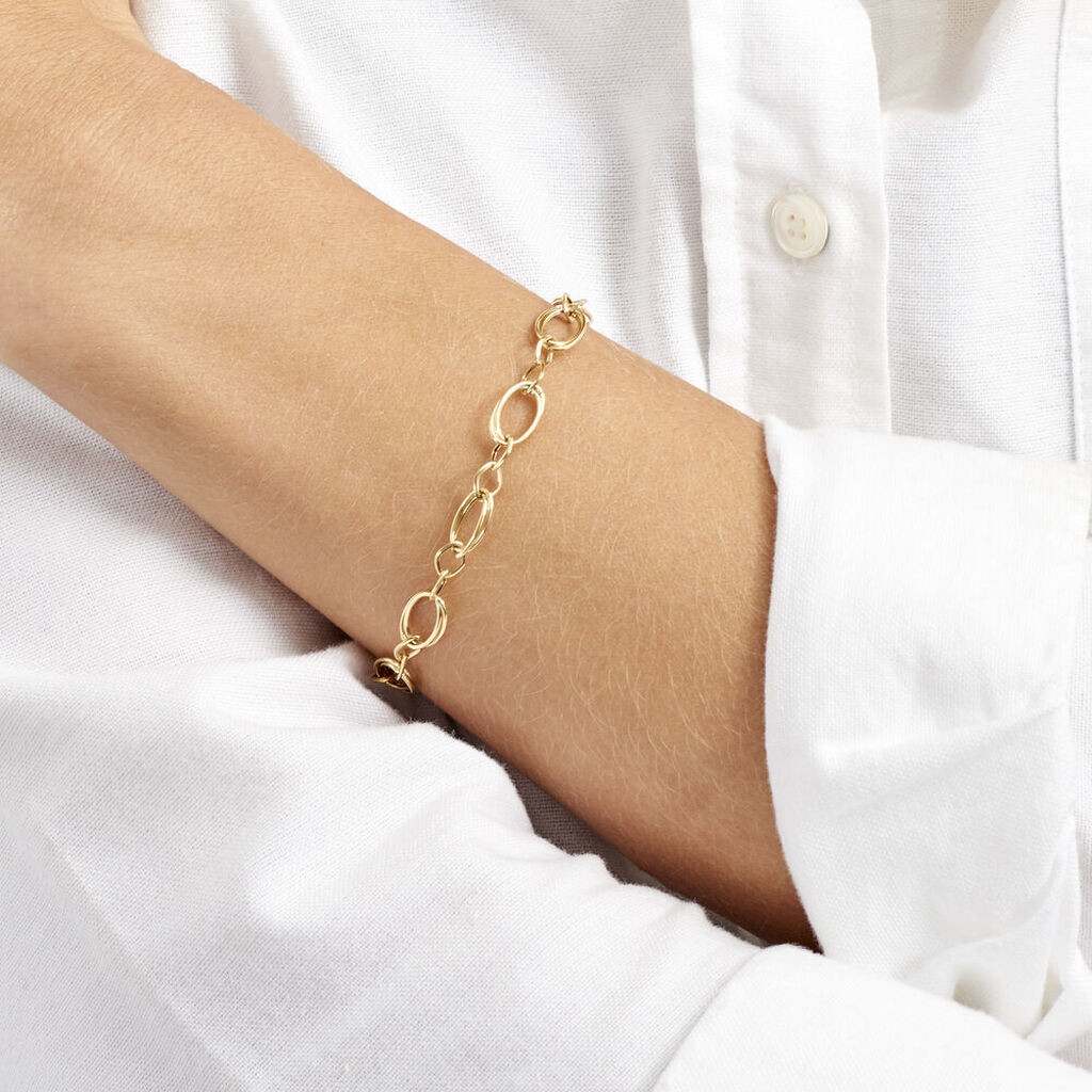 Bracelet Crepine Or Jaune - Bracelets Femme | Histoire d’Or