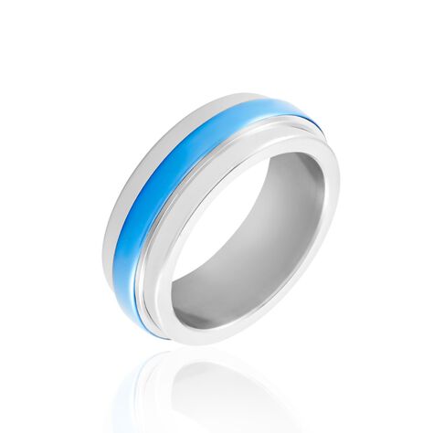 Bague Ioann Acier Bicolore - Bagues fantaisie Homme | Histoire d’Or