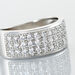 Bague Cecelia Argent Blanc Oxyde De Zirconium - Bagues avec pierre Femme | Histoire d’Or