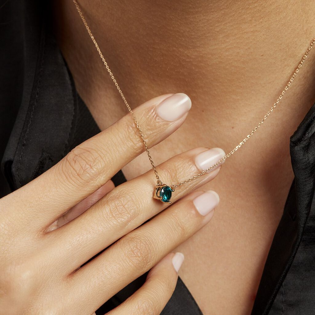 Collier Plaqué Or Jaune Nilay Oxyde De Zirconium - Colliers fantaisie Femme | Histoire d’Or