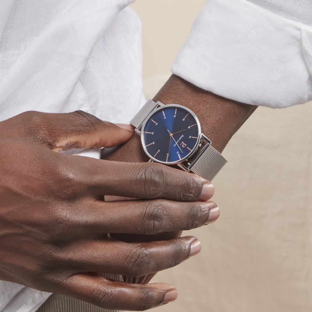 Montre Pierre Lannier Collection Cityline Bleu - Montres Homme | Histoire d’Or