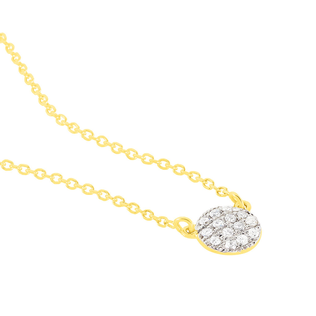 Collier Teani Or Jaune Diamant - Colliers Femme | Histoire d’Or