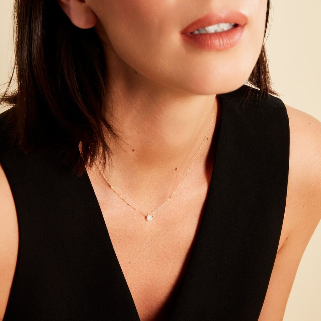 Collier Melisane Or Jaune Diamant - Colliers Femme | Histoire d’Or