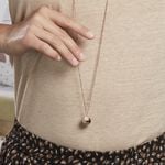 Collier My Bola Acier Rose Quartz - Bolas de grossesse Femme | Histoire d&rsquo;Or