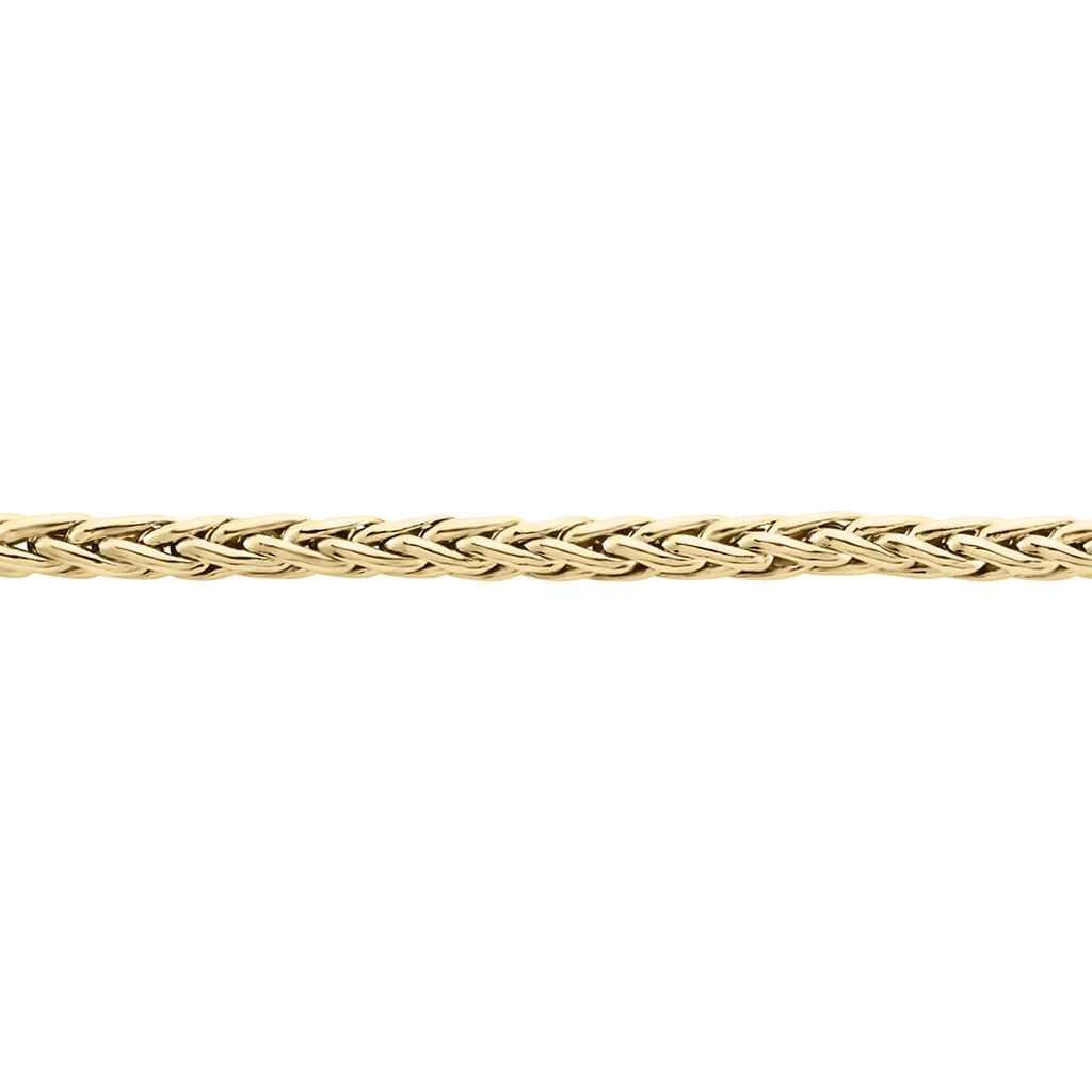 Bracelet Plaque Or Jaune Avelyne - Bracelets chaîne Femme | Histoire d’Or