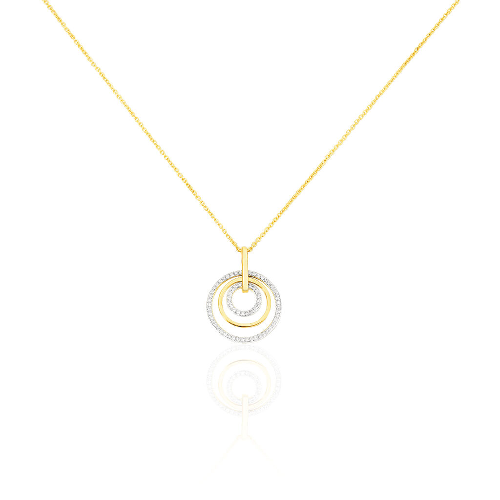 Collier Dorotea Or Jaune Diamant