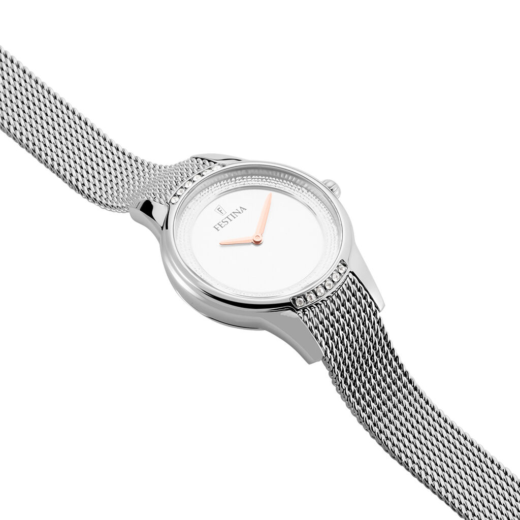 Montre Festina Mademoiselle Argent - Montres Femme | Histoire d&rsquo;Or