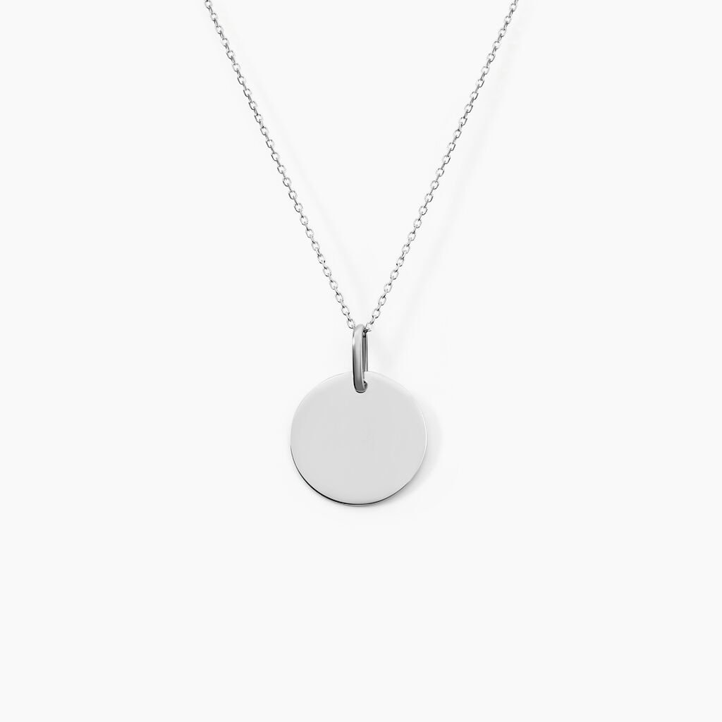 Pendentif Elisandre Argent Blanc - Pendentifs Unisex | Histoire d&rsquo;Or