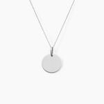 Pendentif Elisandre Argent Blanc - Pendentifs Unisex | Histoire d&rsquo;Or