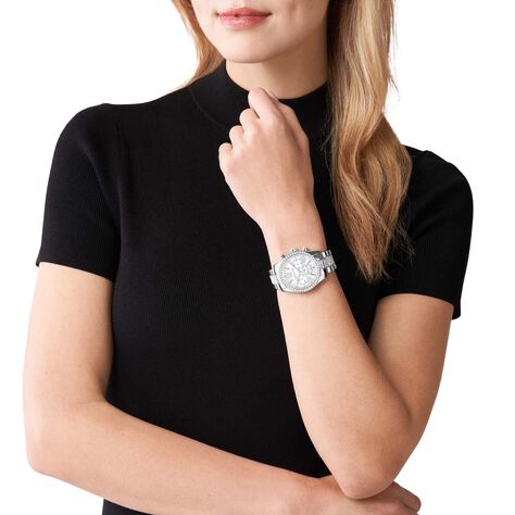 Montre Michael Kors Lexington Blanc - Montres Femme | Histoire d’Or