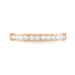 Alliance Rhea Or Rose Diamant - Bijoux Femme | Histoire d&rsquo;Or