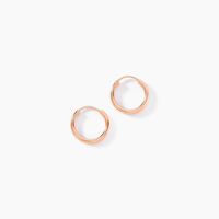 Créoles Argent Rose Olympia