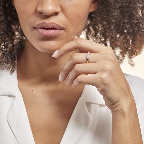 Bague Serafina Or Jaune Diamant - Bagues avec pierre Femme | Histoire d’Or