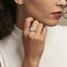 Bague Marie-felix Argent Blanc Oxyde De Zirconium - Bagues solitaires Femme | Histoire d’Or