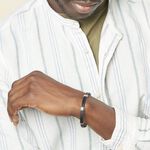 Bracelet Thomas Acier Blanc - Bracelets Homme | Histoire d&rsquo;Or