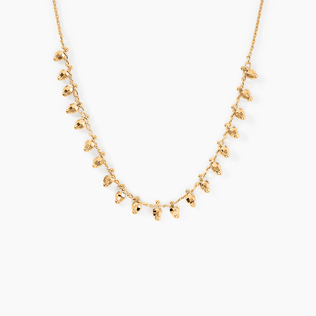 Collier Neria Plaqu&eacute; Or Jaune - Colliers fantaisie Femme | Histoire d&rsquo;Or