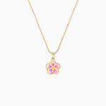 Collier Syna Fleur Or Jaune - Colliers Enfant | Histoire d&rsquo;Or