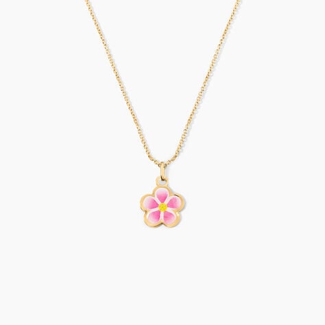 Collier Syna Fleur Or Jaune - Colliers Enfant | Histoire d&rsquo;Or