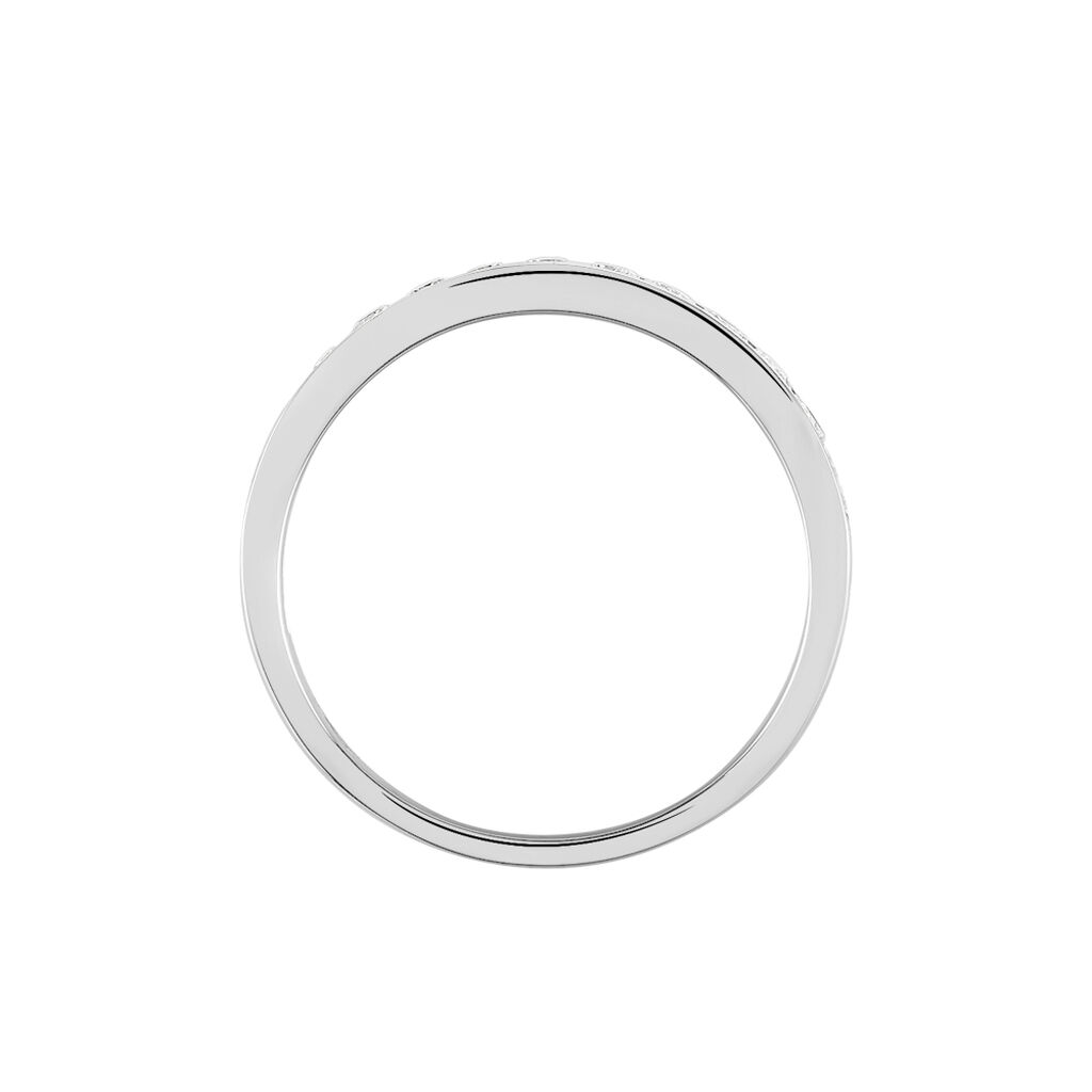 Alliance Rhea Or Blanc Diamant - Alliances Femme | Histoire d&rsquo;Or