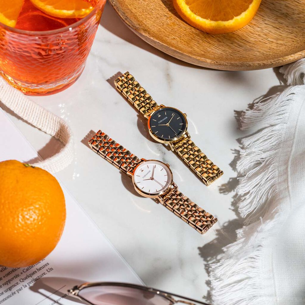Montre Codhor Alix Noir - Montres Femme | Histoire d’Or