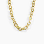 Collier Nimes Acier Jaune - Bijoux sans pierre Femme | Histoire d&rsquo;Or