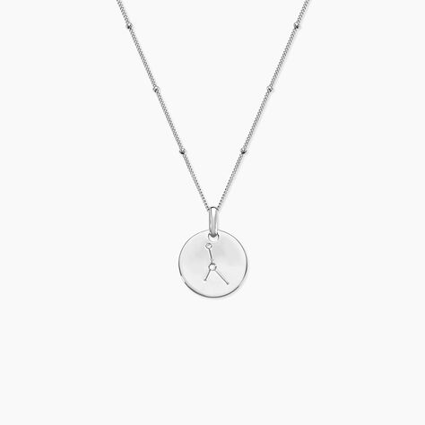 Collier Astr Argent Oxydes De Zirconium - Colliers Zodiaque Femme | Histoire d’Or