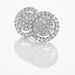 Boucles D'oreilles Puces Or Blanc Nawra Diamants Synthétiques - Clous d'oreilles Femme | Histoire d’Or