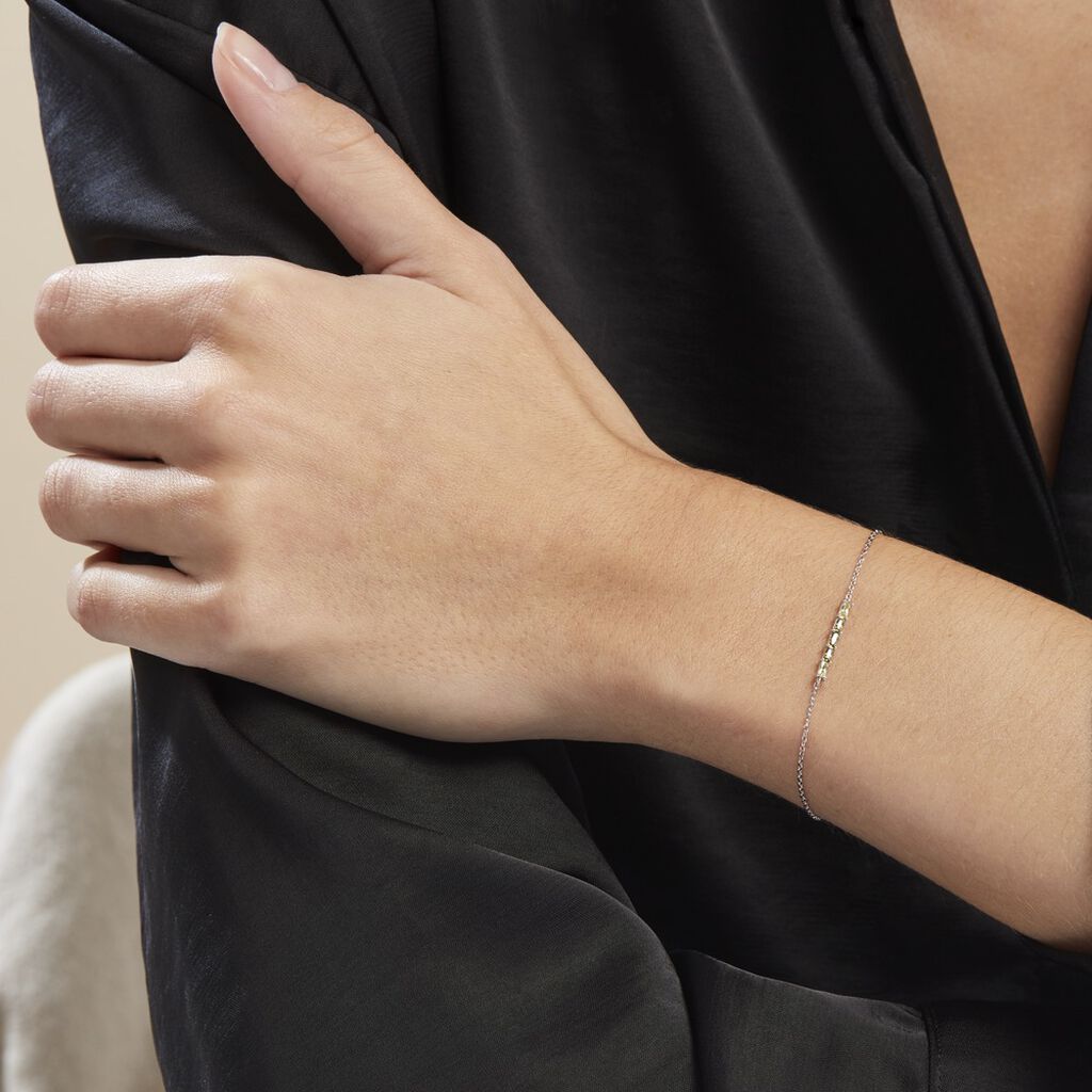 Bracelet Alexander Argent Blanc Oxyde De Zirconium - Bracelets Femme | Histoire d’Or