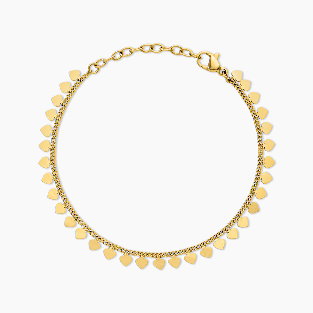 Bracelet Eva Acier Jaune - F&ecirc;te des m&egrave;res Femme | Histoire d&rsquo;Or
