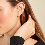 Boucle D'oreille Puce Unitaire Victoria Or Jaune Diamant - Clous d'oreilles Famille | Histoire d&rsquo;Or