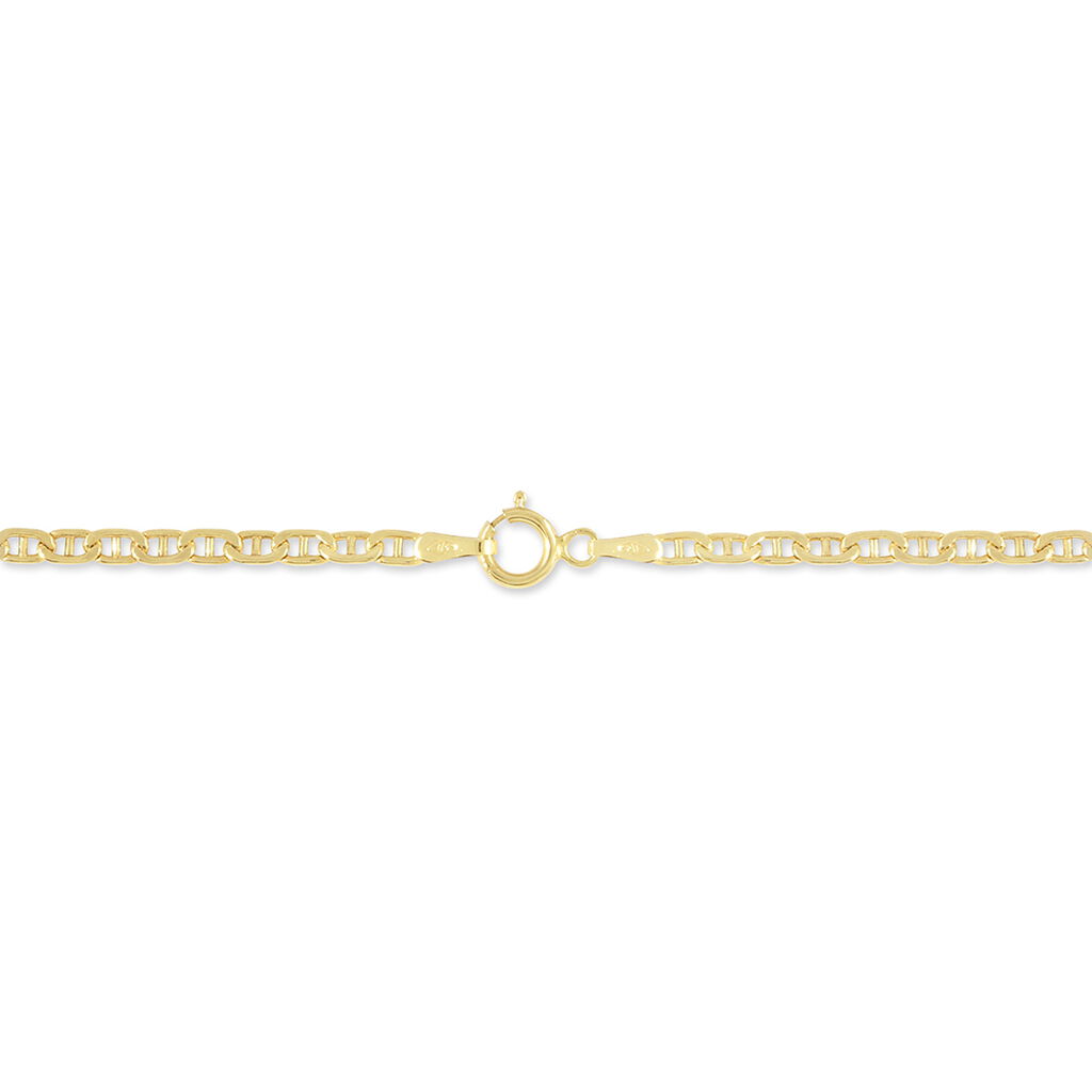 Bracelet Or Jaune Maille Marine - Bracelets chaîne Femme | Histoire d’Or
