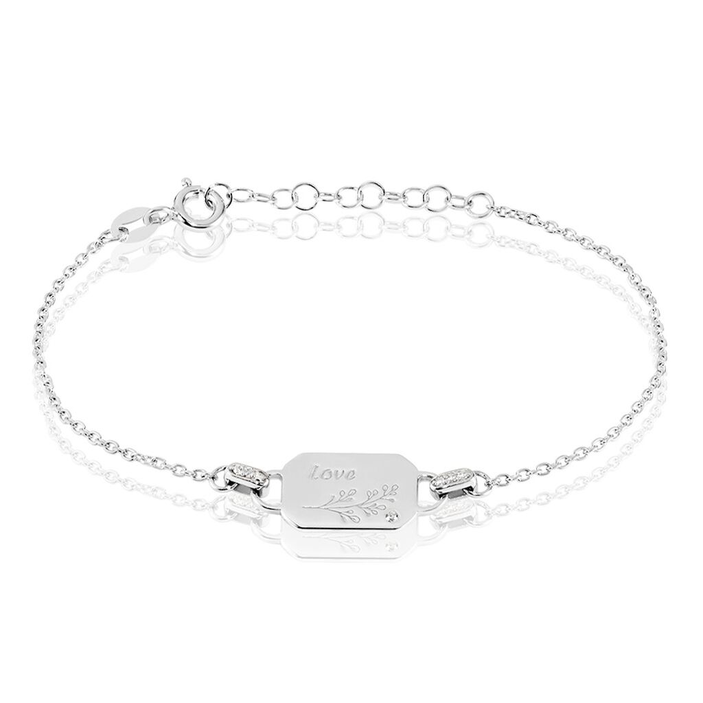 Bracelet Lenus Argent Oxydes De Zirconium - Bracelets fantaisie Femme | Histoire d’Or