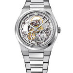 Montre Festina Swiss Made Automatic Squelette 40 Argent&eacute; - Montres suisses Homme | Histoire d&rsquo;Or