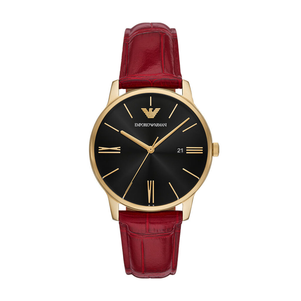 Montre Emporio Armani Noir - Montres Homme | Histoire d’Or