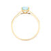 Bague Solitaire Crista Or Jaune Topaze Et Oxyde - Bagues solitaires Femme | Histoire d’Or