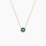 Collier Lucky Gems Or Jaune Amazonite - Colliers Femme | Histoire d&rsquo;Or