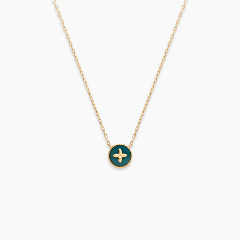 Collier Lucky Gems Or Jaune Amazonite - Colliers Femme | Histoire d&rsquo;Or