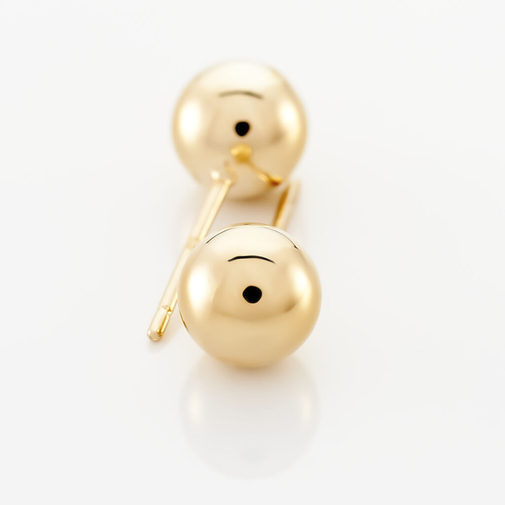 Boucles D'oreilles Puces Nohraae Plaqu&eacute; Or Jaune - Boucles d'oreilles fantaisie Femme | Histoire d&rsquo;Or