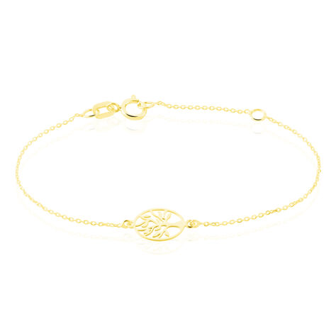 Bracelet Or Jaune Anne Claire - Bijoux Arbre de vie Enfant | Histoire d’Or