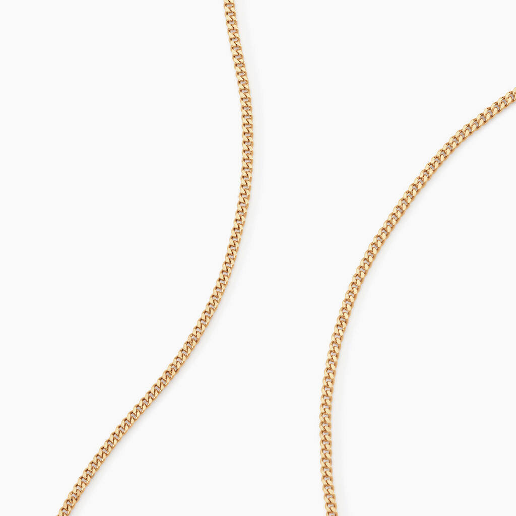 Cha&icirc;ne Clement Plaqu&eacute; Or Jaune - Chaines Femme | Histoire d&rsquo;Or