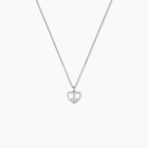 Collier Argent Sabino Oxydes De Zirconium - Colliers fantaisie Femme | Histoire d&rsquo;Or