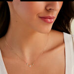 Collier Cheri Or Jaune Oxyde De Zirconium - Colliers Femme | Histoire d&rsquo;Or