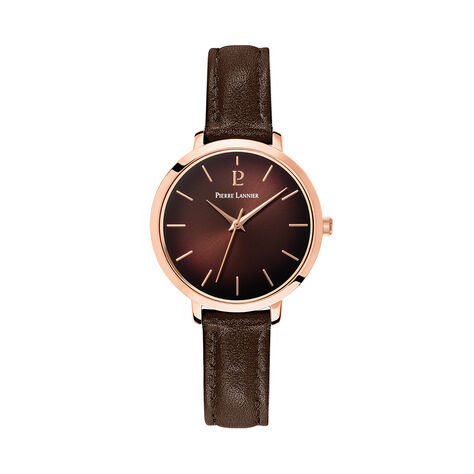 Montre Pierre Lannier Chouquette Chocolat - Montres Femme | Histoire d’Or